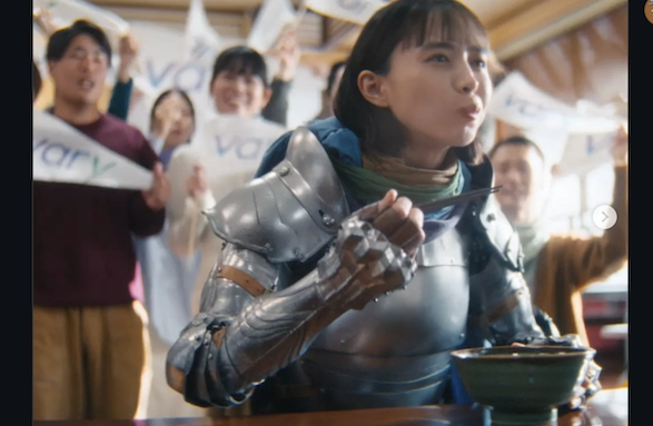 ffg CM特殊造形で参加しました